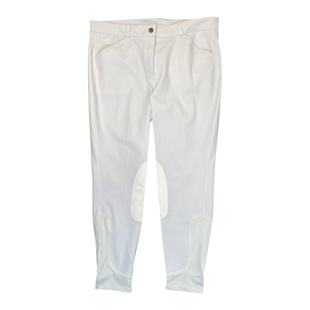 SmartPak 'Piper' Full Seat Breeches in White