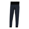 Goode Rider  Riding Tights in Black with Blue Flowers
