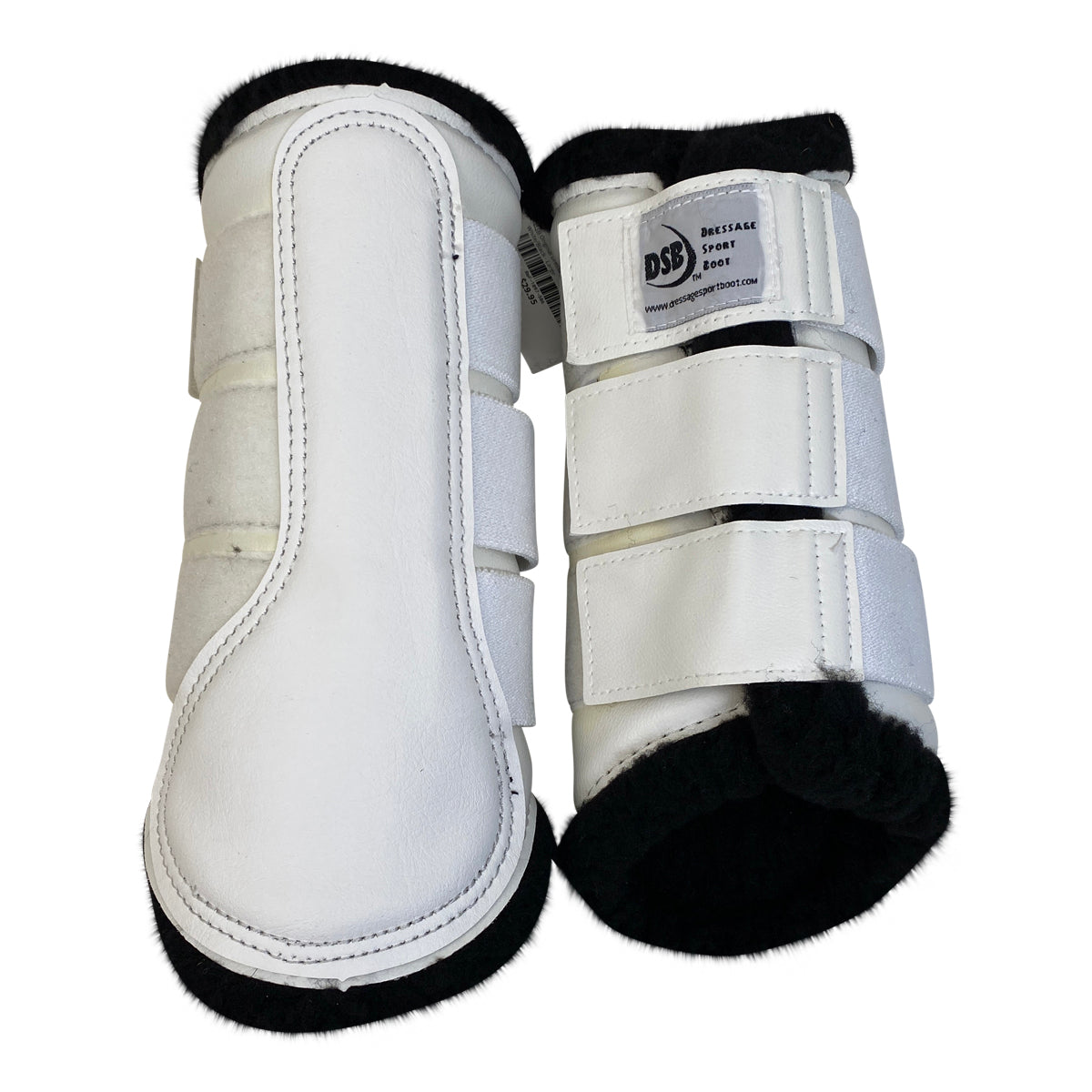 DSB Original Dressage Sport Boot in White/Black