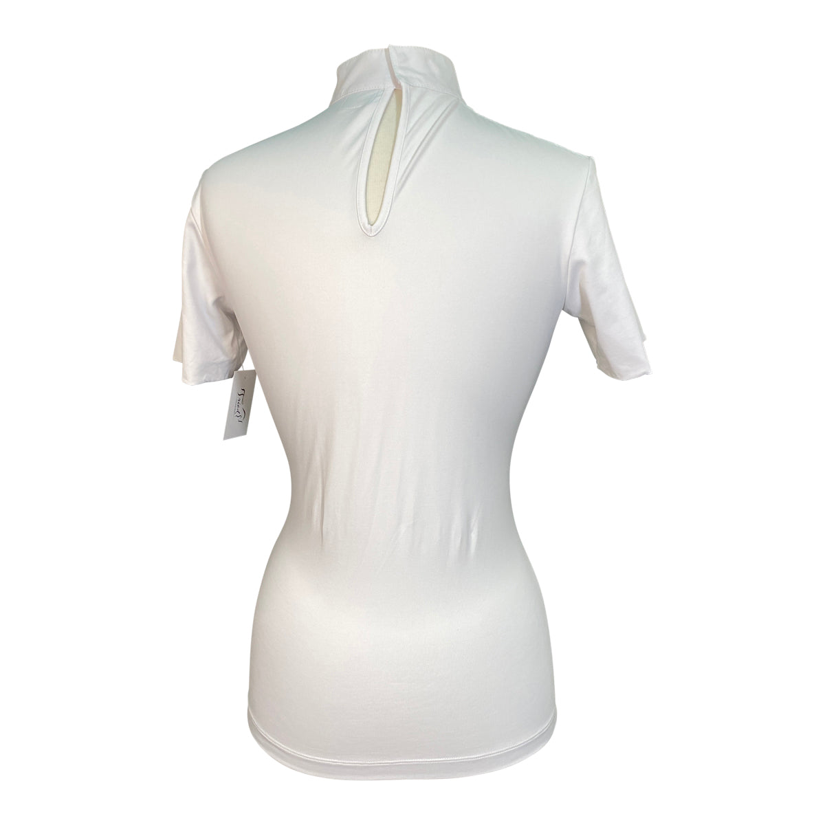 Animo Short Sleeve Show Shirt in White