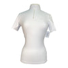 Animo Short Sleeve Show Shirt in White