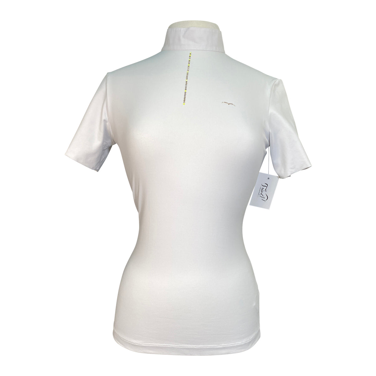 Animo Short Sleeve Show Shirt in White