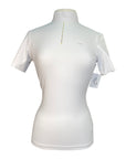 Animo Short Sleeve Show Shirt in White