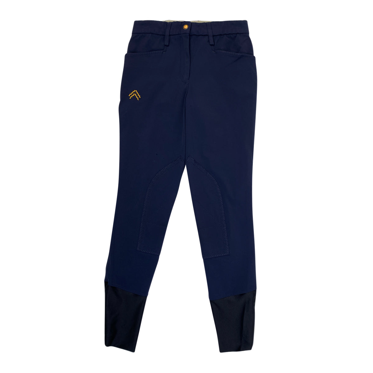 Sakkara 'Javi' Knee Patch Breeches in Navy