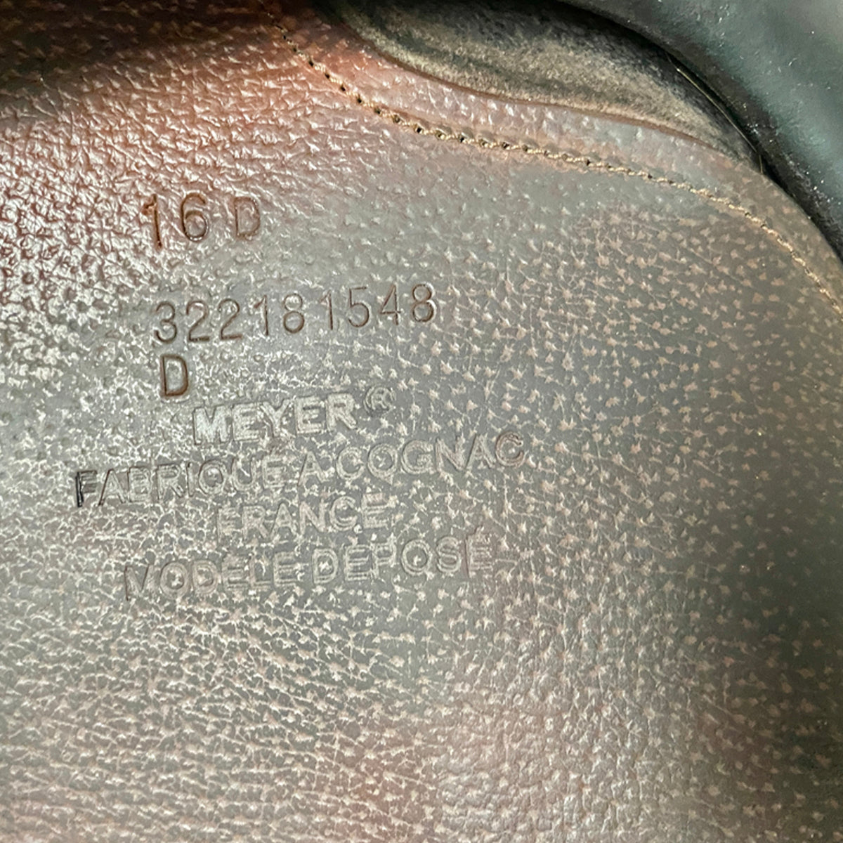 Meyer 2018 Act 2 Jumping Saddle in Chocolate - 16&quot;