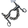 Korsteel Hollow Mouth Medium Port Mullen Pelham Bit in Stainless Steel