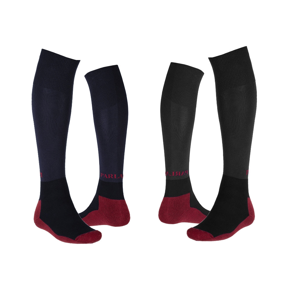 Parlanti Riding Socks in Black/Red