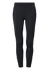 Black riding tights on a white background