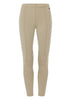 Beige riding pants on a white background