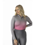 LeMieux 'Spectrum' Base Layer in Grey/Watermelon