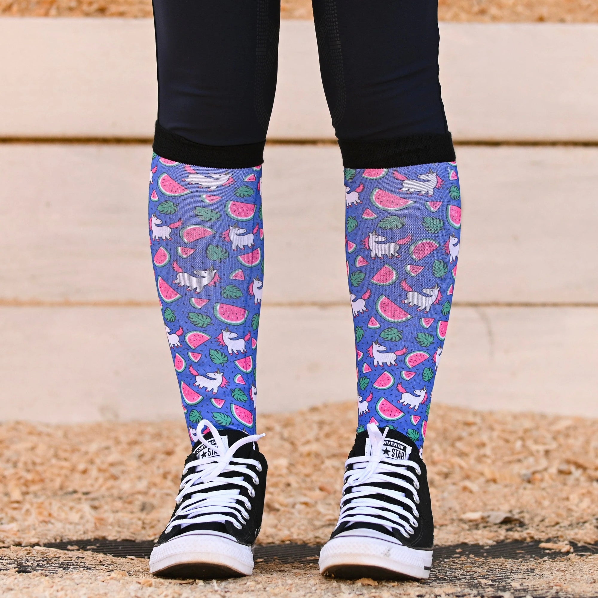 Dreamers &amp; Schemers Boot Socks in Losing My Rind