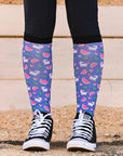 Dreamers &amp; Schemers Boot Socks in Losing My Rind