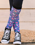Dreamers &amp; Schemers Boot Socks in Losing My Rind