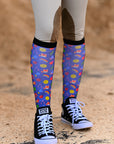 Dreamers &amp; Schemers Boot Socks in Lucky Duck