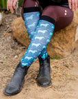 Dreamers & Schemers Boot Socks in Neigh - One Size