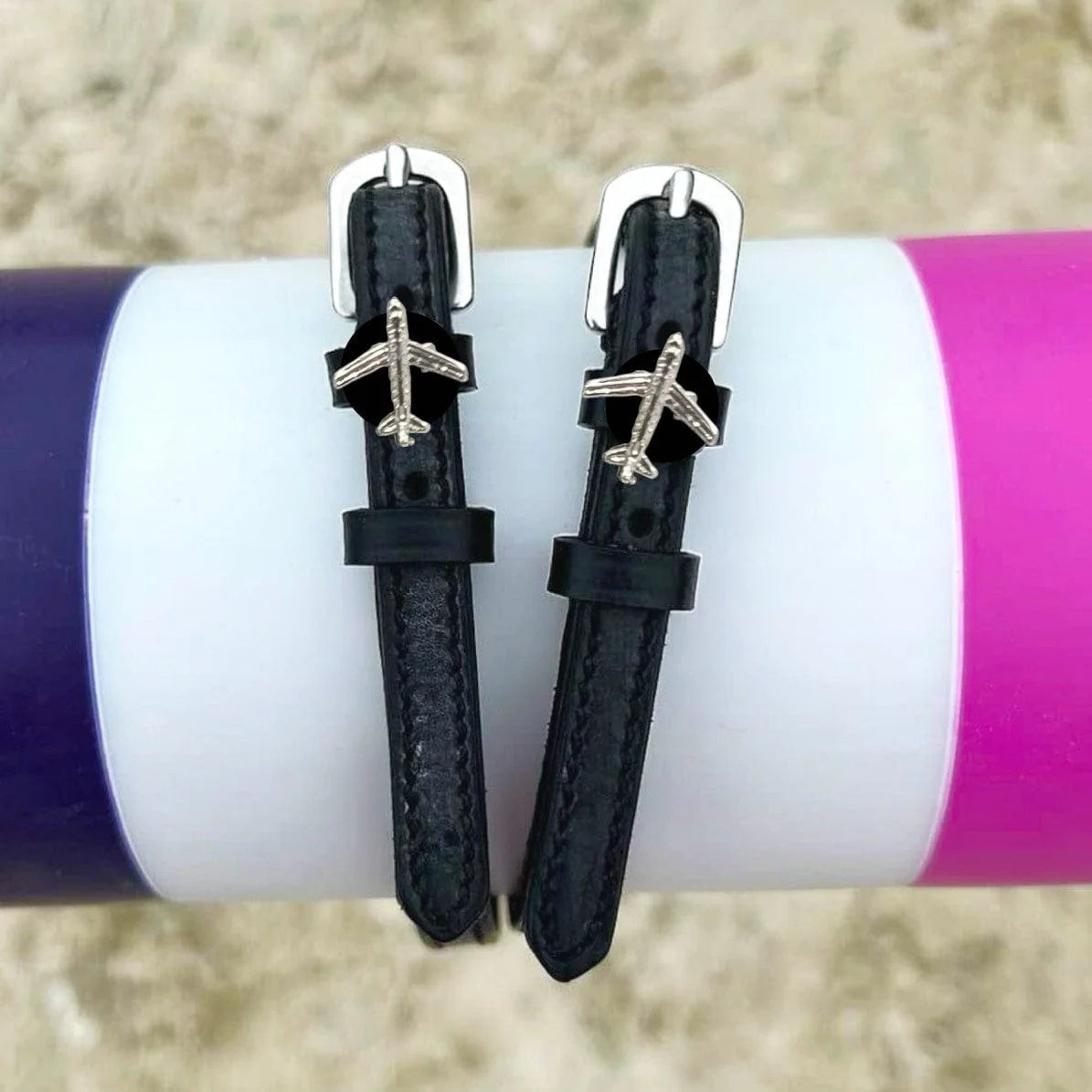 Mane Jane Spur Straps in Plane
