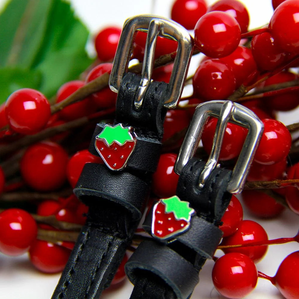 Mane Jane Spur Straps in Strawberry 