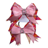 Ballerina Bows Show Bows in Pink/Plaid