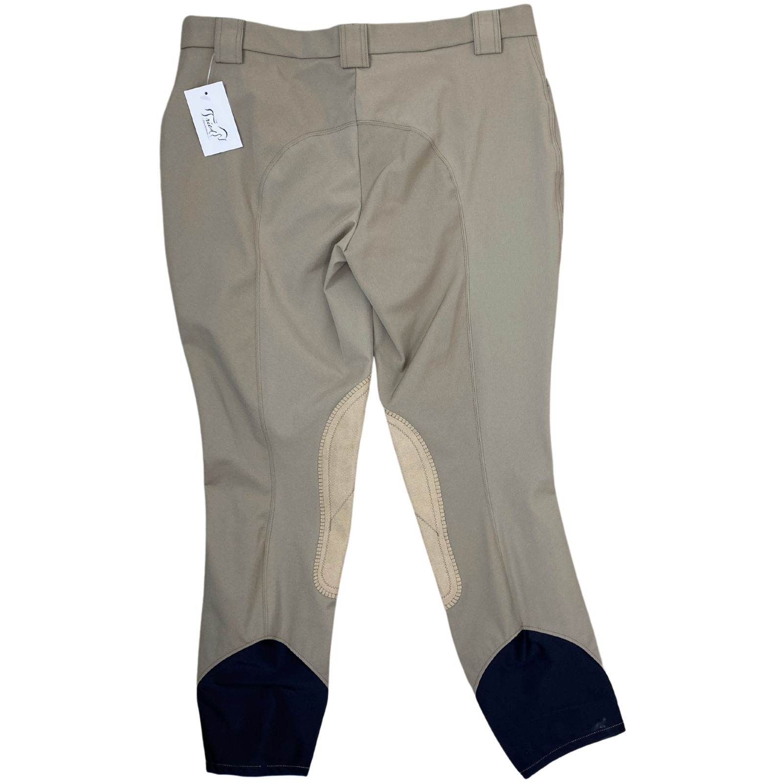 Back of Sarm Hippique 'Olbia' Breeches in Tan