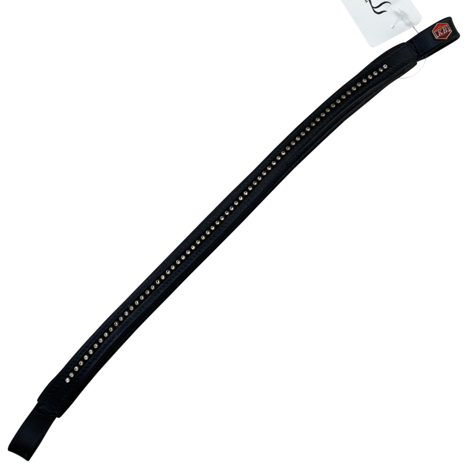Albion KB Straight Browband in Black 
