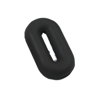 EcoPure Rubber Martingale Ring in Black