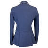 Back of Makebe 'Cindy' Premium Jacket in Blu-Navy