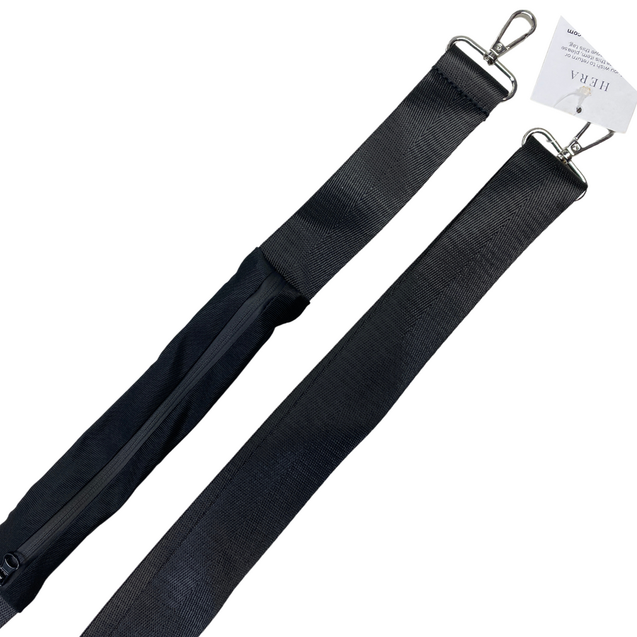 Hera 'Athena' Adjustable Bag Strap in Black Nylon