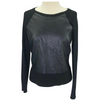 William B Sweater in Black - Women's Medium