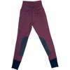 Back of BOTORI 'PJ' Riding Tights in Cherry