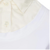 CALLIDAE The Practice Shirt in White/Tonal Dot