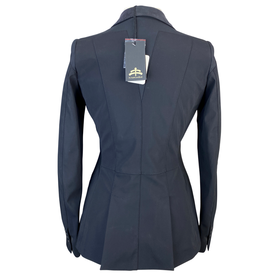 Back of Makebe 'Altea' Tech Jacket in Black