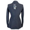 Back of Makebe 'Altea' Tech Jacket in Black