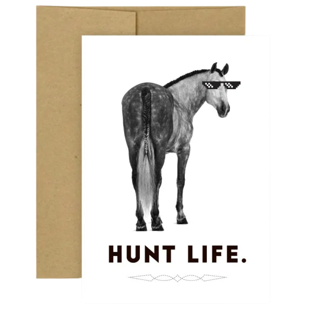 Hunt Seat Paper Co. &quot;Hunt Life&quot; Card