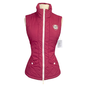 Horseware Padded Vest in Plum