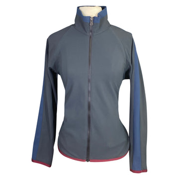 CALLIDAE The Tech Jacket in Charcoal/Navy