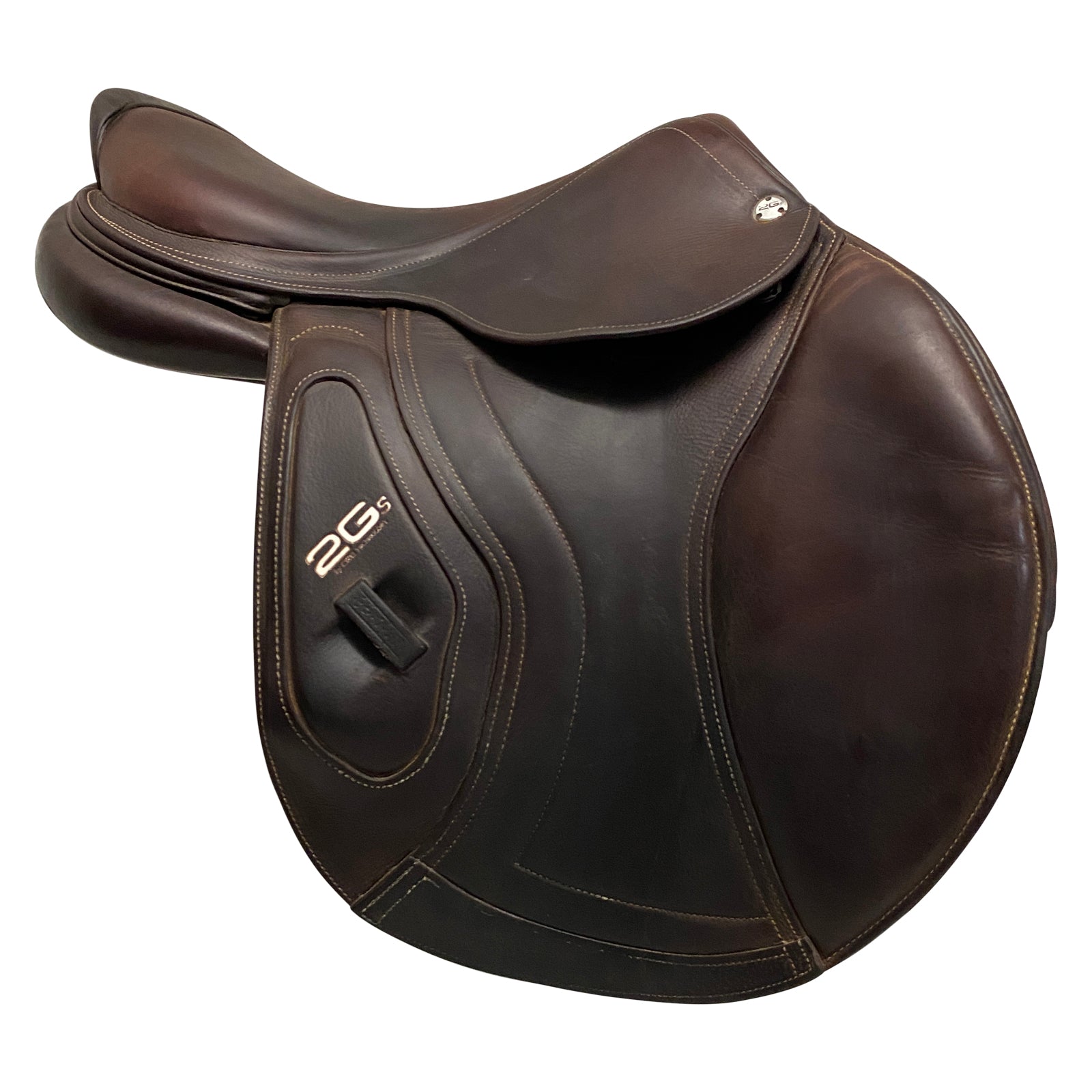 Other side of CWD 2015 SE30 2Gs Saddle in Brown