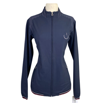 Cavalleria Toscana Amazzone Detachable Hoodie in Navy