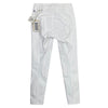 Back of Free x Rein Self Patch Breeches in Sunday White 