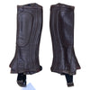 Perri's Apparel Professional Half Chaps in Brown