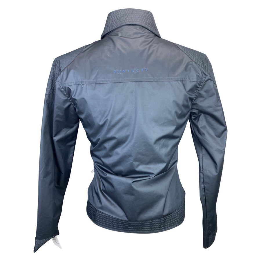 Back of Kentucky Horsewear Bomber Jacket in Black