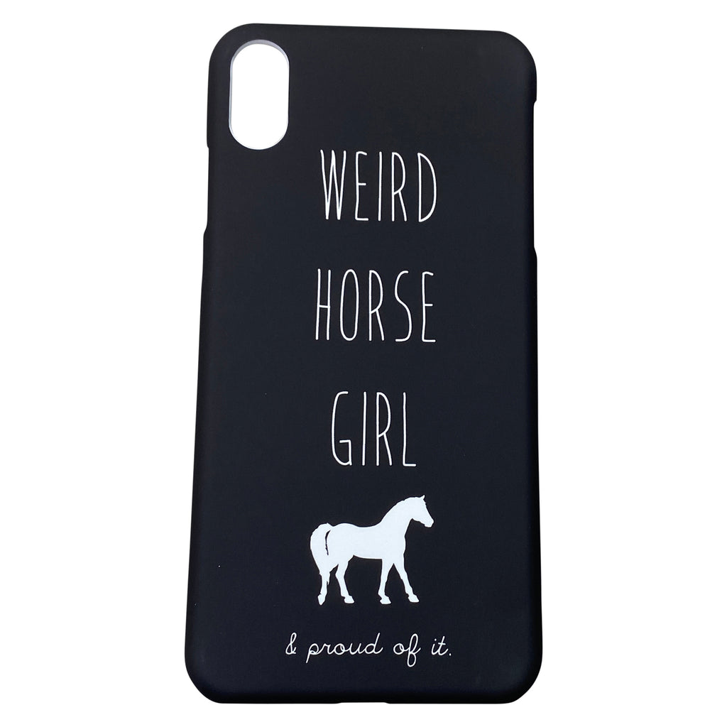 Spiced Equestrian Phone Case in Weird Horse Girl