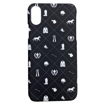 Spiced Equestrian Phone Case in Black Show Circuit