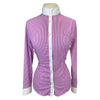 Animo Competition Shirt in Pink Stripes 