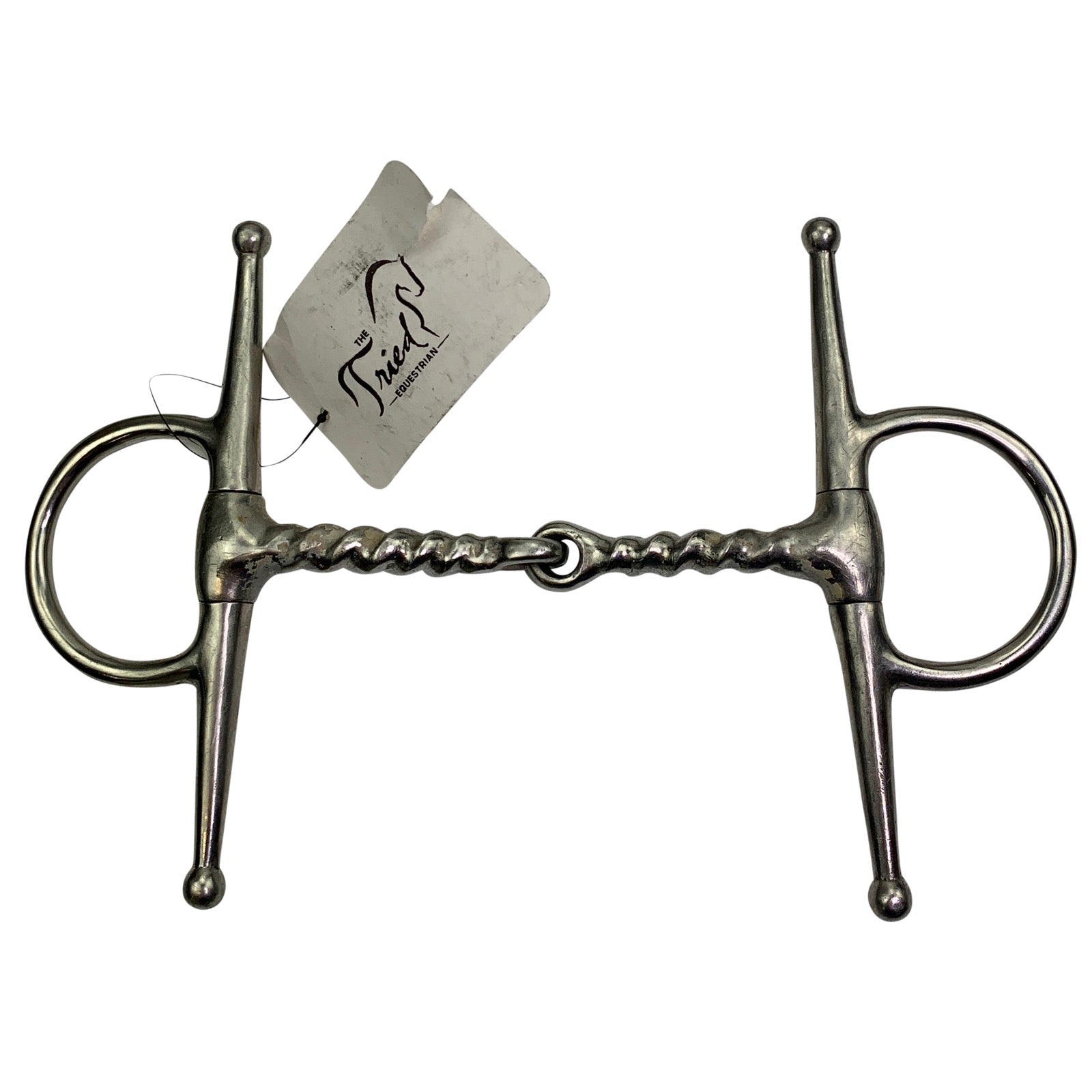 Full Cheek Corkscrew Snaffle in Stainless Steel