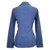 Back of Calverro The Original Perfect Show Jacket in Blueberry