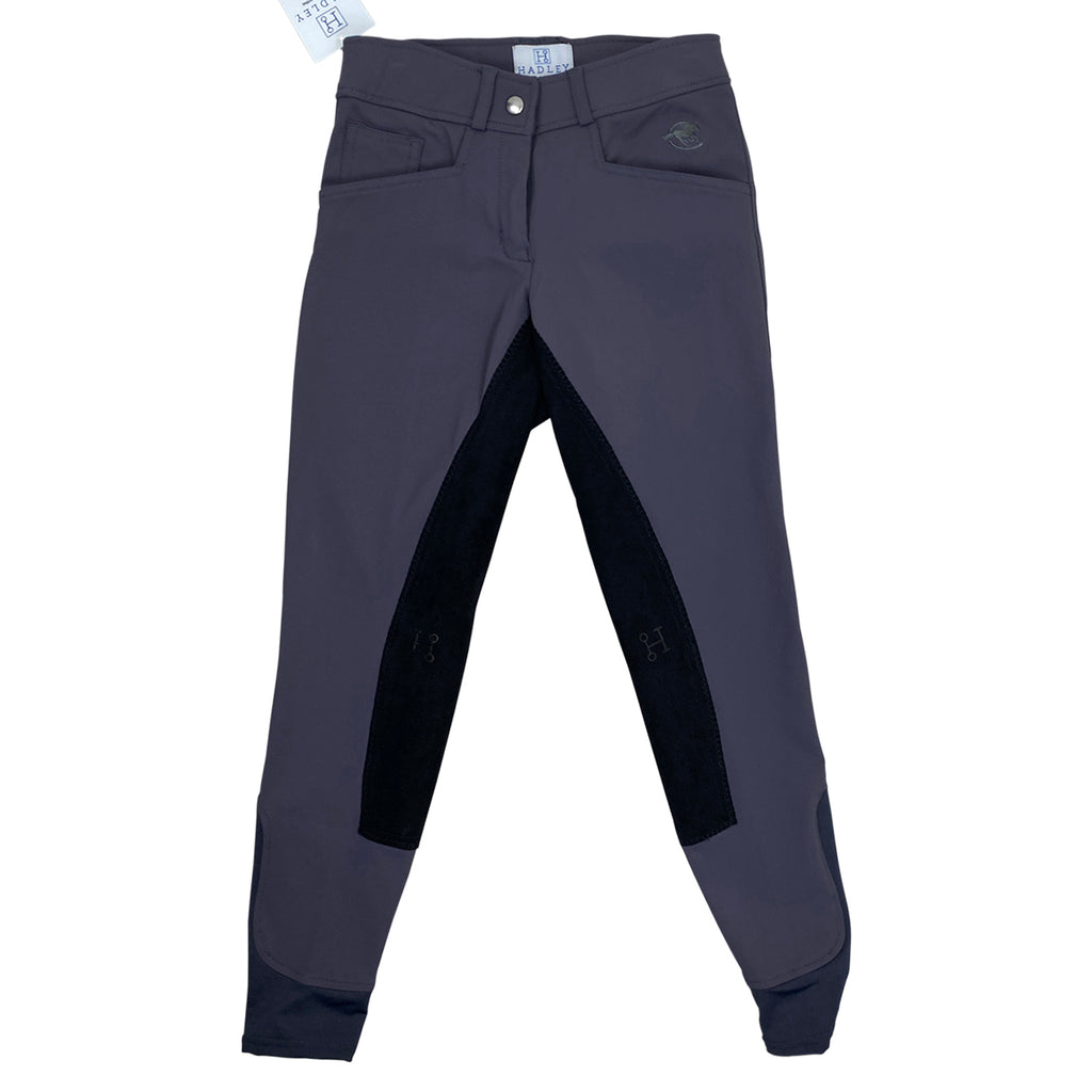SmartPak 'Hadley' Knee Patch Breeches in Shadow 