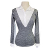Calverro 'Victory' Competition Shirt in Grey Heather