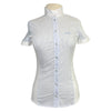Equiline 'Charlotte' Short Sleeve Show Shirt in Lt Blue