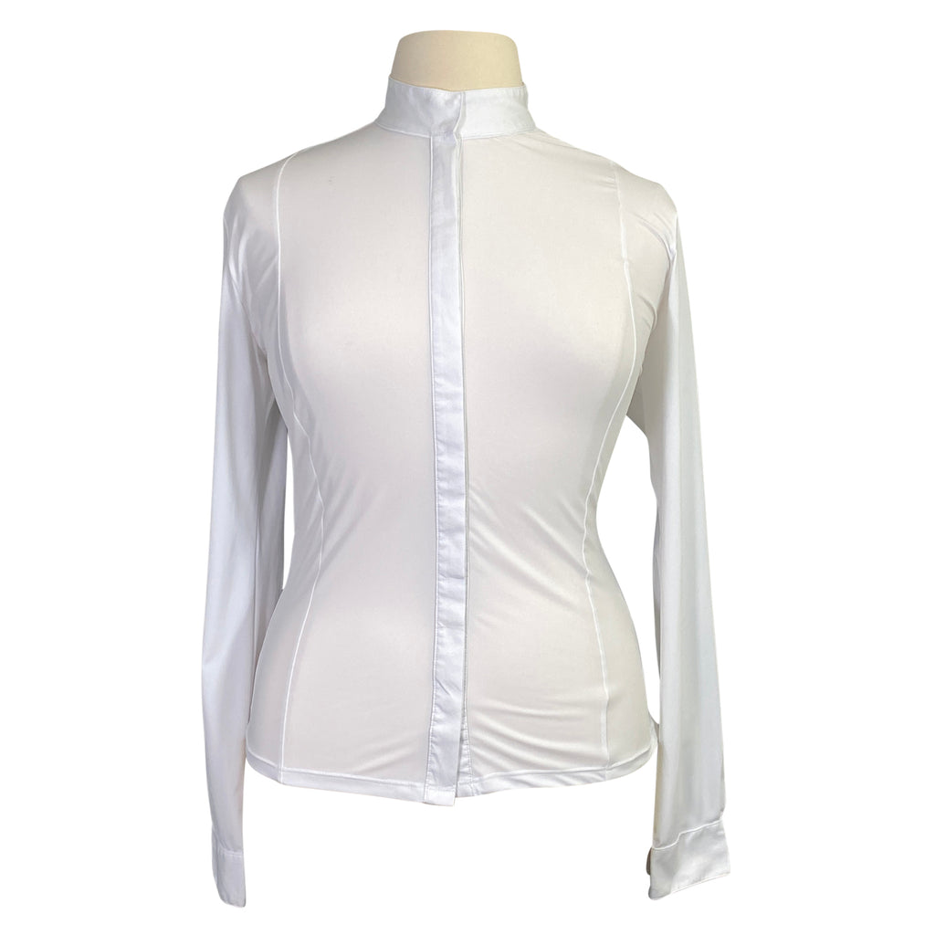 EGO7 Long Sleeve Show Shirt in White