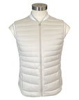 Cavalleria Toscana Quilted Piquet Vest in Sand